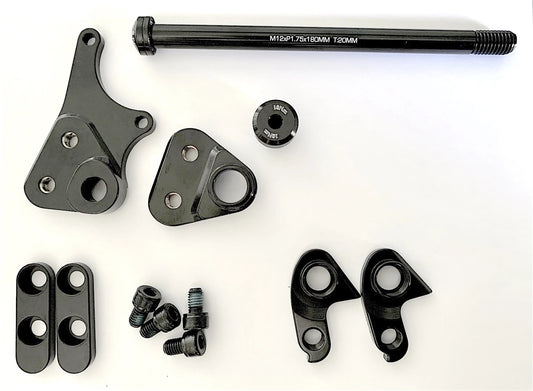 Generation 2 Dropout Kit - Compact - 148 Boost - Bolt On Axle