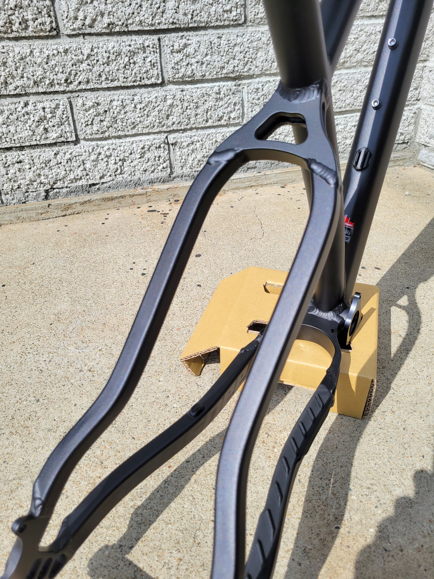 Paradox Frameset - XL Black Ano, Headset